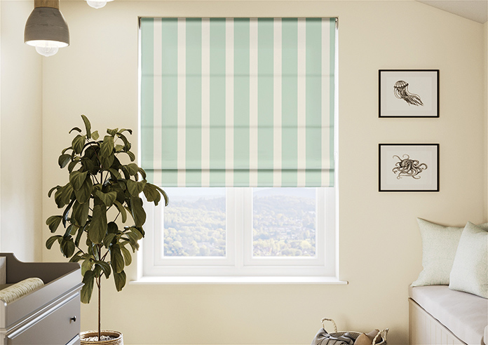 The British Stripe Co. Henry, Brighton No.3 - Twist&Fit Roman Blind - Image 3